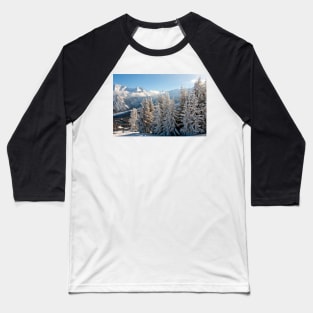 Courchevel 1850 3 Valleys French Alps France Baseball T-Shirt